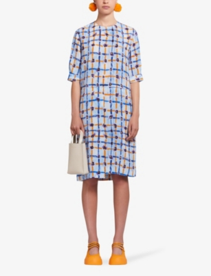 MARNI: Museo leather tote bag