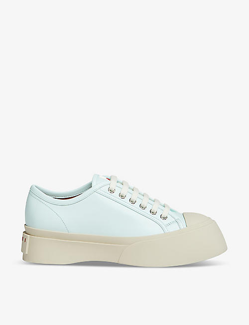 MARNI: Pablo leather low-top trainers