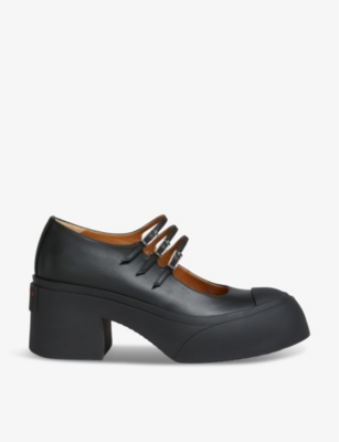Marni Pablo Leather Pumps Women In Black