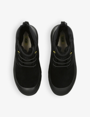 UGG: Neumel Weather logo-debossed suede chukka boots