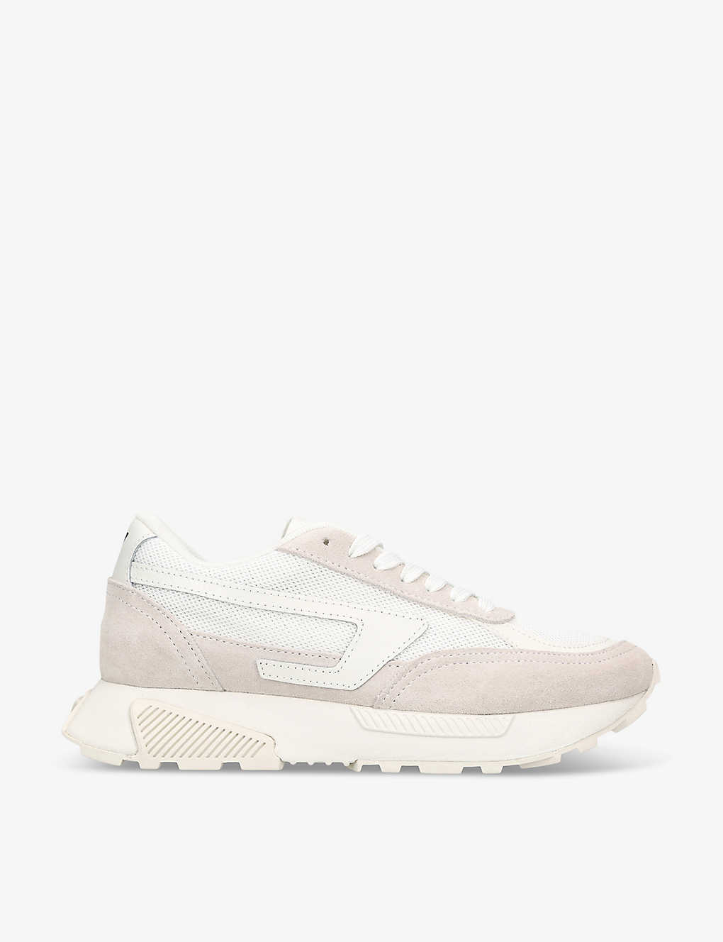 Diesel S-tyche Panelled Sneakers In White