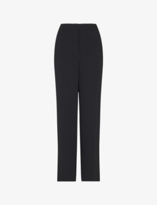 WHISTLES: Ultimate high-rise full-length recycled-polyester trousers
