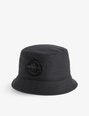 MONCLER GENIUS Moncler Genius x Roc Nation branded woven bucket