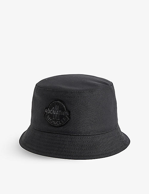 MONCLER GENIUS: Moncler Genius x Roc Nation branded woven bucket hat