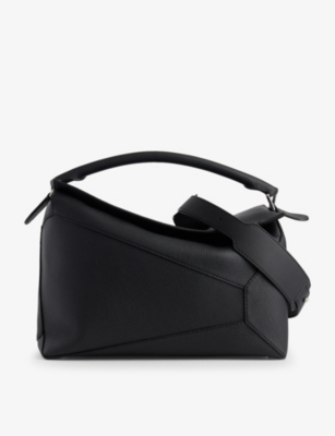 LOEWE: Puzzle Edge large leather cross-body bag