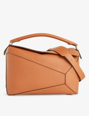 LOEWE: Puzzle Edge large leather cross-body bag