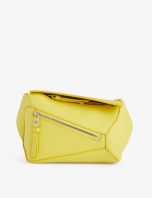 LOEWE: Puzzle mini leather belt bag