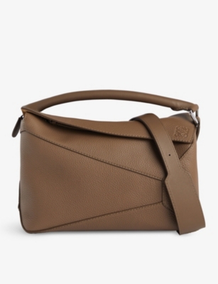 LOEWE: Puzzle Edge leather cross-body bag