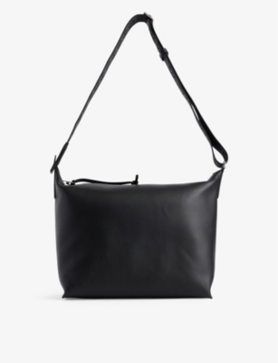 Loewe Black Cubi Leather Shoulder Bag
