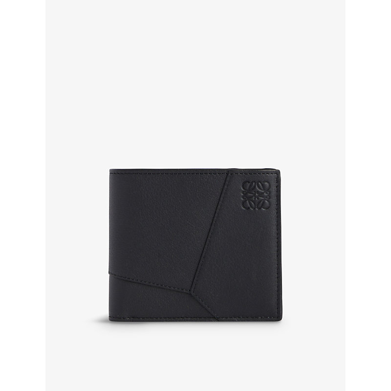 Loewe Black Puzzle Edge Leather Wallet