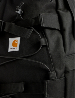 CARHARTT WIP: Kickflip brand-appliqué woven backpack