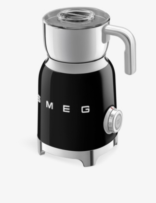 Shop Smeg Black Stainless-steel Milk Frother
