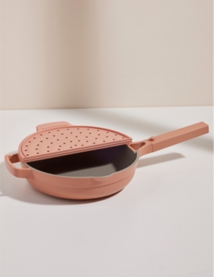 OUR PLACE: Fearless Fry perforated silicone pan