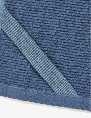Double dual-textured cotton kitchen towels set of two