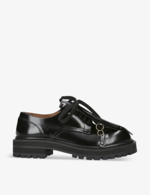 MARNI MARNI WOMEN'S BLACK DADA DERBY LEATHER DERBY SHOES