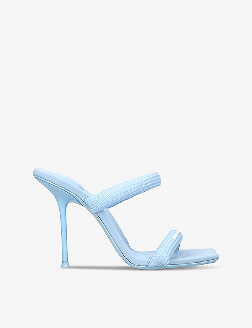 ALEXANDER WANG: Julie padded nylon heeled sandals