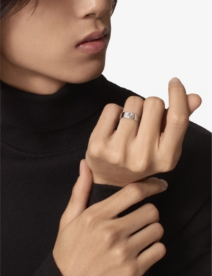 CARTIER: LOVE platinum ring