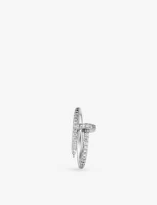 CARTIER: Juste un Clou small 18ct white-gold ring