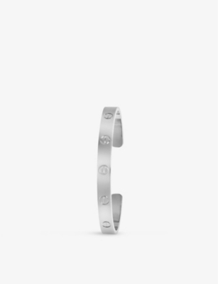 LOVE 18ct white gold bracelet