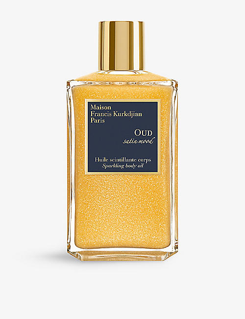 MAISON FRANCIS KURKDJIAN: OUD sparkling 24-ct gold scented body oil 200ml