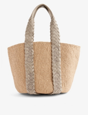 Chloe straw beach cheap bag