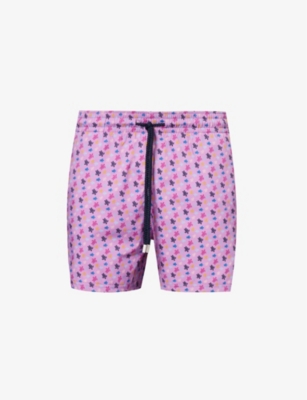 Shop Vilebrequin Men's Glycine Moorise Graphic-print Swim Shorts