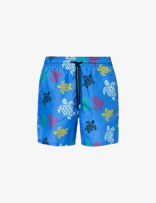 VILEBREQUIN: Moorea graphic-print recycled-polyamide swim shorts