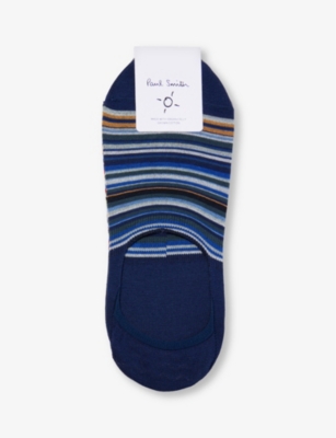 PAUL SMITH: Signature stretch-cotton blend socks pack of three