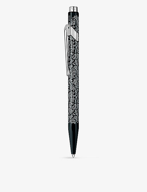 CARAN DACHE: Caran d'Ache x Keith Haring refill aluminium ballpoint pen