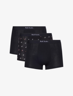 Paul Smith - Three-Pack Stretch Modal-Jersey Boxer Briefs - Multi