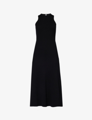 CFCL: Portrait slim-fit recycled polyester-blend knitted midi dress