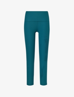 Lululemon Womens Storm Teal Align High-rise Stretch-woven Leggings In Storm Teal