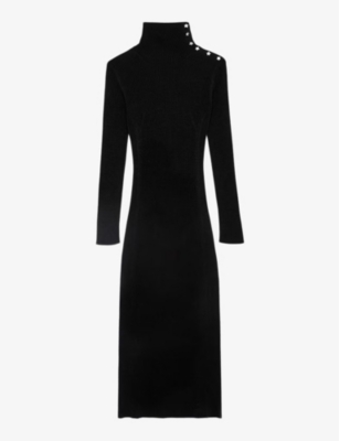 Zadig & Voltaire Mireille Dress In Noir