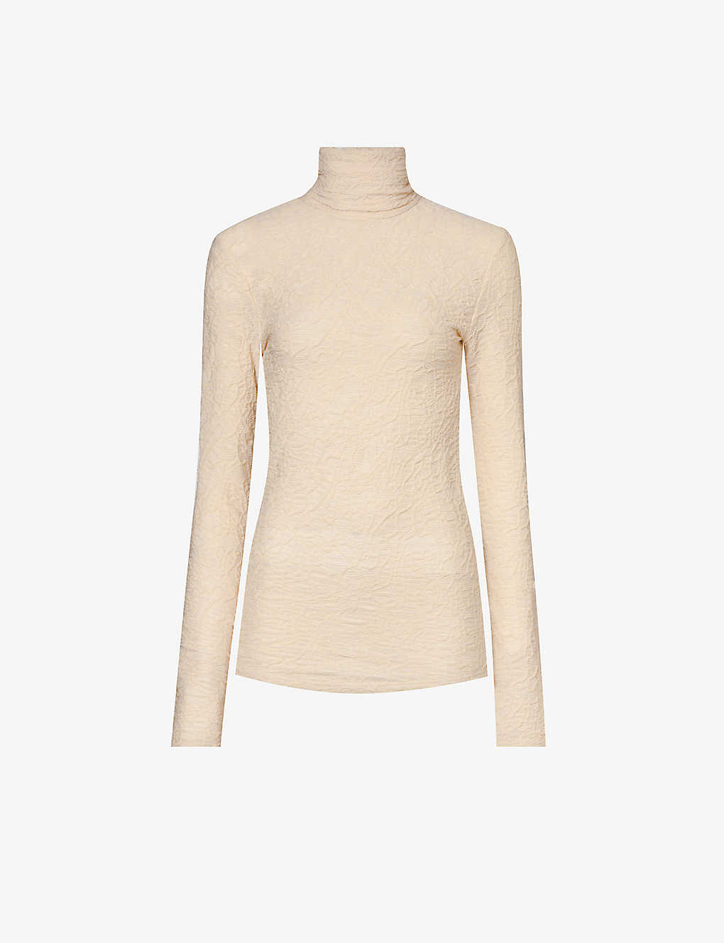 Isabel Marant Womens Ecru Joyela Textured Cotton-blend Top In Cream