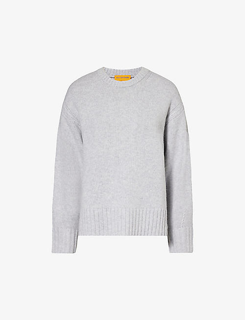 GUEST IN RESIDENCE: Relaxed-fit split-hem cashmere jumper