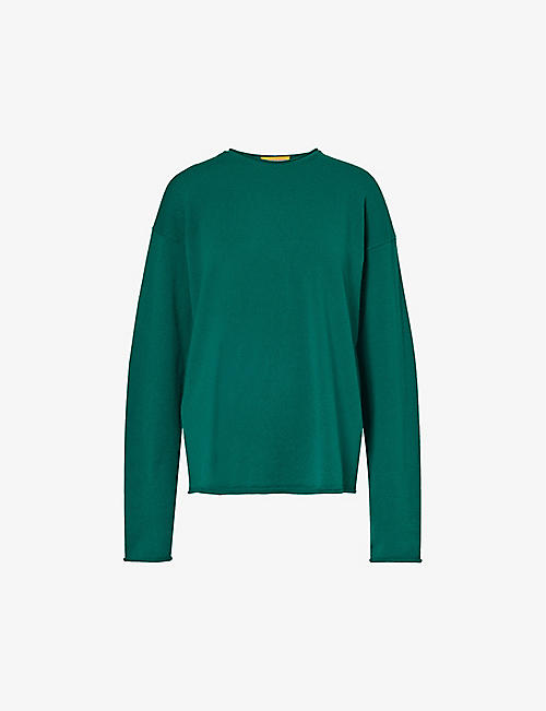 GUEST IN RESIDENCE: Round-neck relaxed-fit cashmere jumper