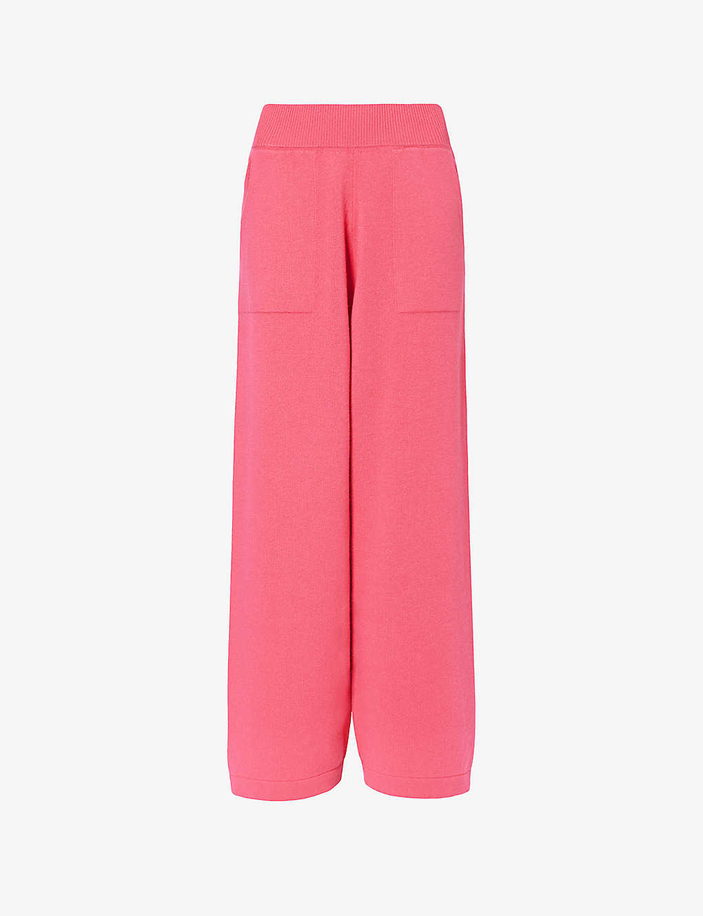 Barrie X Sofia Coppola Romantic Cashmere Wide-leg Pants In Pink