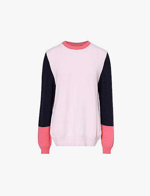 BARRIE: Barrie x Sofia Coppola relaxed-fit cashmere jumper