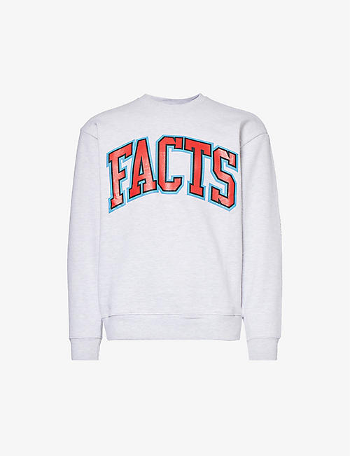 MARKET: MARKET x NPR Facts logo-print cotton-jersey sweatshirt
