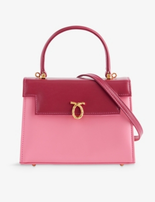 LAUNER: Judi leather top-handle bag