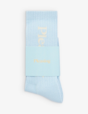 PLEASING: The Pleasing Sock stretch organic cotton-blend socks