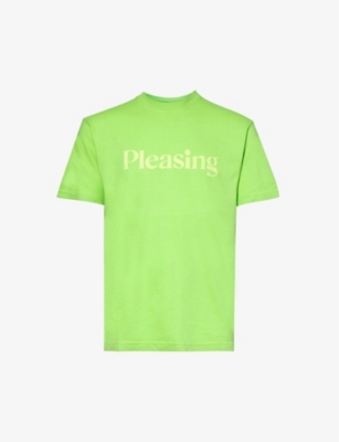 Pleasing Mens Shrub The Graphic-print Cotton-jersey T-shirt