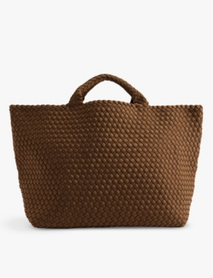 NAGHEDI: St. Barths large woven tote bag