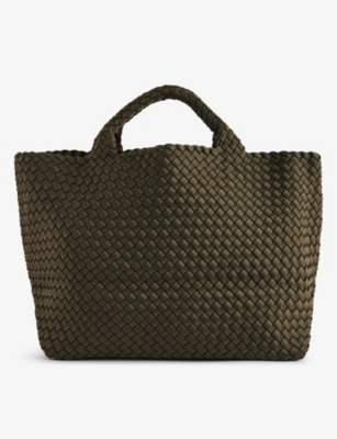 Large woven tote sale