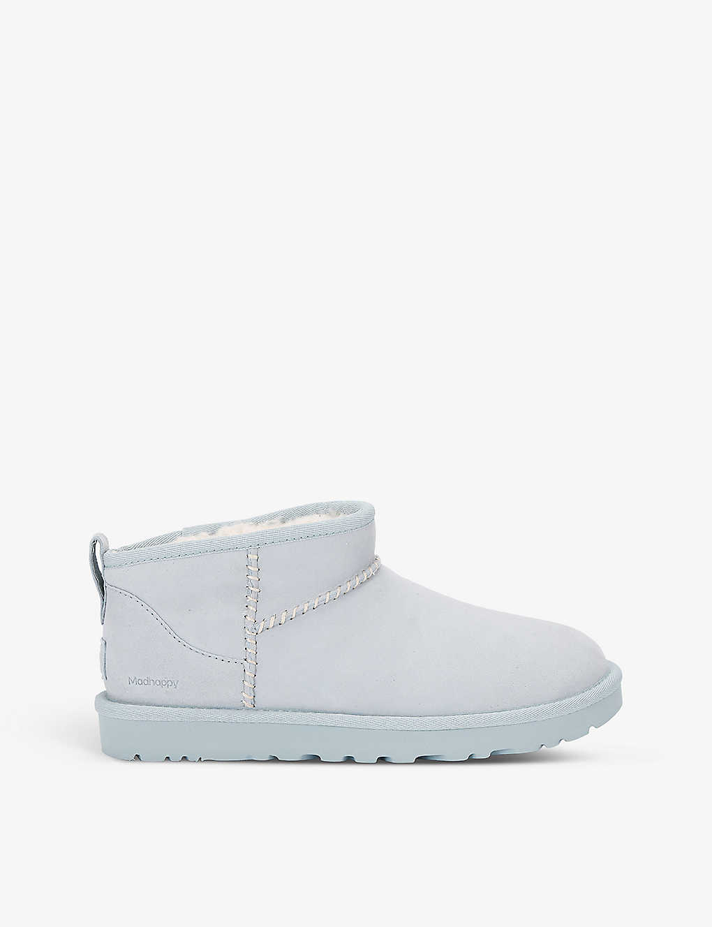Ugg Mens Pale Blue X Madhappy Classic Ultra Mini Suede Boots