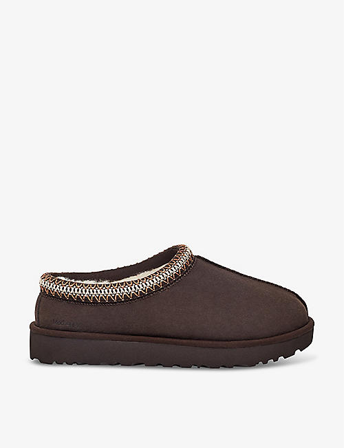 UGG: UGG x Madhappy Tasman shearling-lined suede slippers