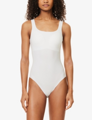 Shop Sloggi Women's Silk White Zero Feel 2.0 Stretch-jersey Body