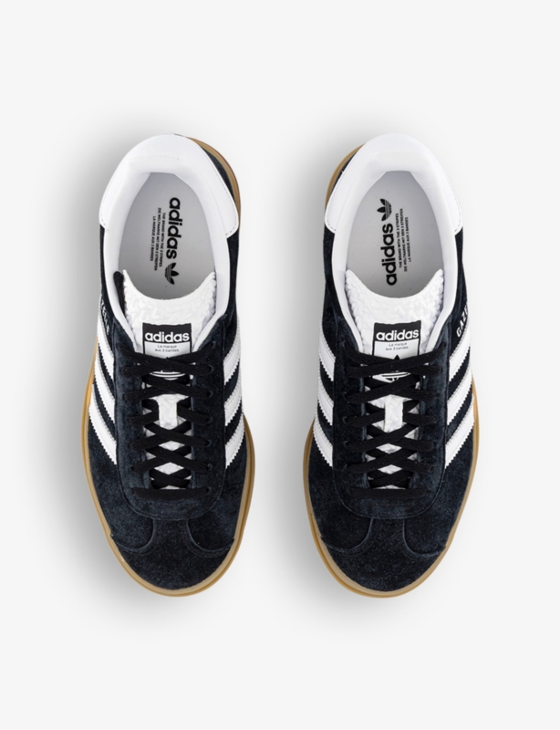 Gazelle Bold brand-embellished suede low-top trainers