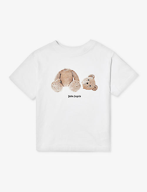 PALM ANGELS: Bear graphic-print cotton-jersey T-shirt 4-12 years