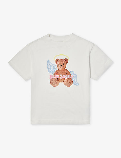 PALM ANGELS: Bear Angel graphic-print cotton-jersey T-shirt 4-12 years
